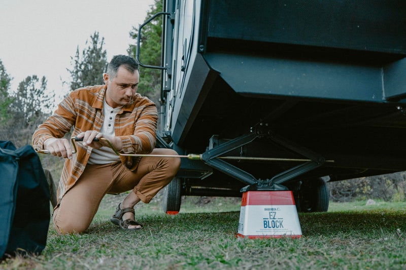 ANDERSEN HITCHES | RV & Trailer Accessories | 2-Pack Trailer EZ Jack Blocks | Leveling System | RV Stabilizer Stands | Heavy Duty Camper Leveler | 3621 - Image 4